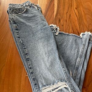 BDG Blue Distressed Boyfriend Jeans